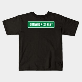 ZEROBASEONE Gunwook Street Sign Kids T-Shirt